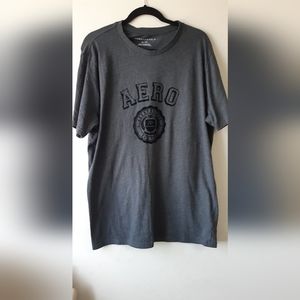 Aeropostale Grey Mens Tshirts Large